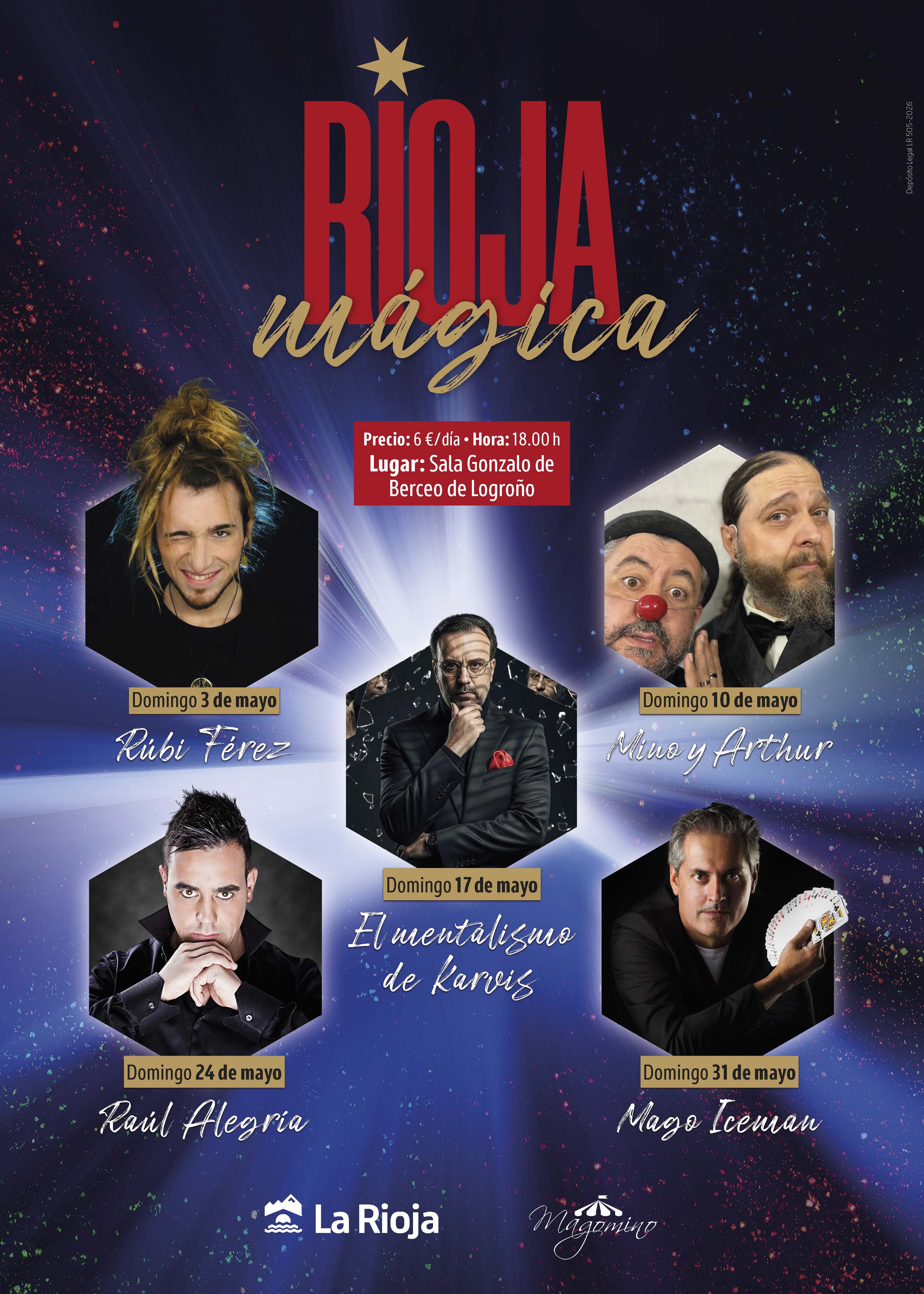 Cartel Primera Edici&oacute;n Rioja M&aacute;gica